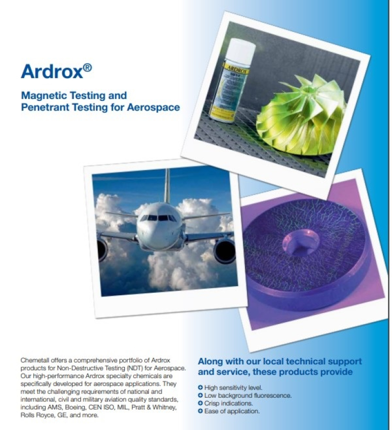 Ardrox product catalogue aviation